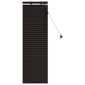 vidaXL Venēcijas žalūzija Tum&scaron;i brūna 40 x 130 cm 35 mm