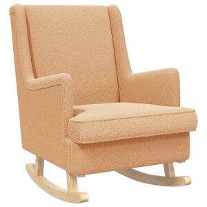 vidaXL &Scaron;ūpuļkrēsls Bē&scaron;a 62 x 80 x 85 cm Boucl&eacute;