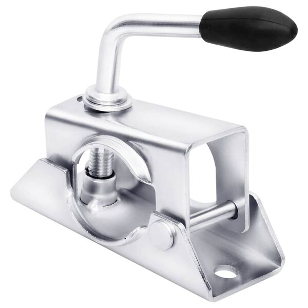 vidaXL riteņu skavas, 2 gab., 13,5x6,5x14 cm, cinkots tērauds