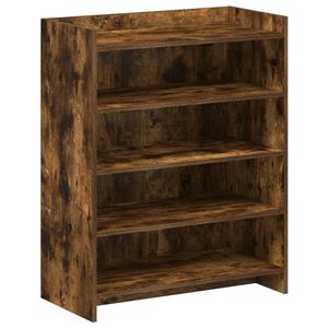 vidaXL Apavu skapis Kūpināts ozols 73,5 x 36 x 92 cm Inženierijas koks