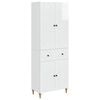 vidaXL Skapju komplekts 2 pcs 66 x 34,5 x 90 cm Inženierijas koks