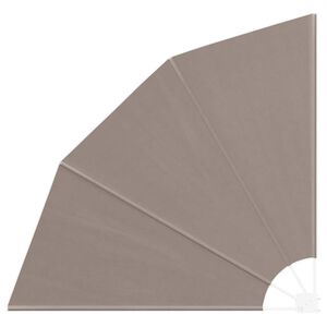 vidaXL Balkona privātuma ekrāns 140 x 140 cm Poliesters Pelēkbrūna