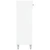vidaXL apavu skapītis, balts, 30x35x105 cm, inženierijas koks