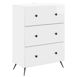 vidaXL Atvilktņu skapis 66 x 34,5 x 90 cm Inženierijas koks