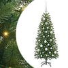 vidaXL Mākslīgā Ziemassvētku eglīte Zaļa 120 cm PE un PVC