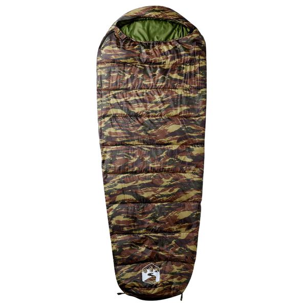 vidaXL mūmijas formas guļammaiss pieaugu&scaron;ajiem, 3 sezonām