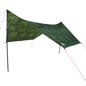 vidaXL kempinga tents, kamuflāža, 462x306x211 cm, ūdensizturīga