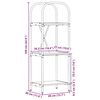 vidaXL Grāmatu plaukts Vecs koks 40 x 30 x 109 cm Inženierijas koks