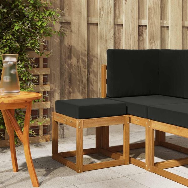 vidaXL Āra krēsls sols Cietā akācijas koks Dabiska