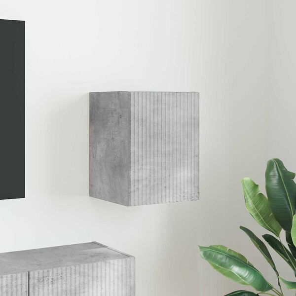 vidaXL TV sienas skapītis Betons 30 x 31 x 40 cm Inženierijas koks