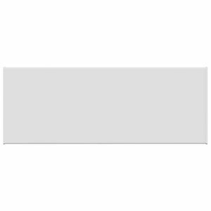 vidaXL Logu palodze Balts 100 x 35 x 4,5 cm PVC