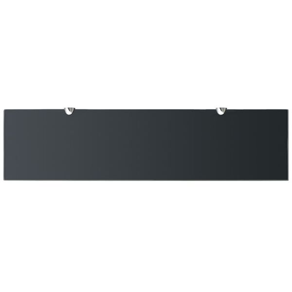 vidaXL sienas plaukti, 2 gab., 80x20 cm, 8 mm, stikls