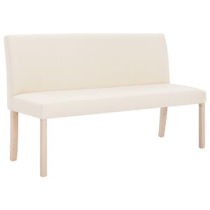 vidaXL sols, 139,5 cm, krēmkrāsas poliesters