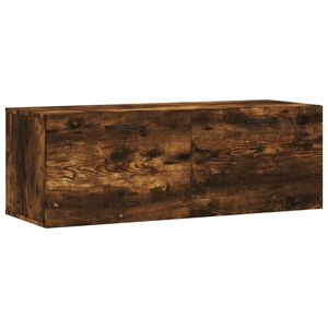 vidaXL sienas skapītis, ozola krāsa, 100x36,5x35 cm, inženierijas koks