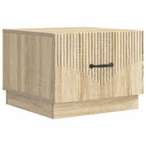 vidaXL Kafijas galdiņ&scaron; Sonomas ozols 49 x 50 x 37 cm Inženierijas koks