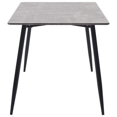 vidaXL virtuves galds un 4 krēsli, konjaka krāsas mākslīgā āda