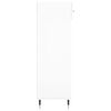 vidaXL apavu skapītis, balts, 60x35x105 cm, inženierijas koks