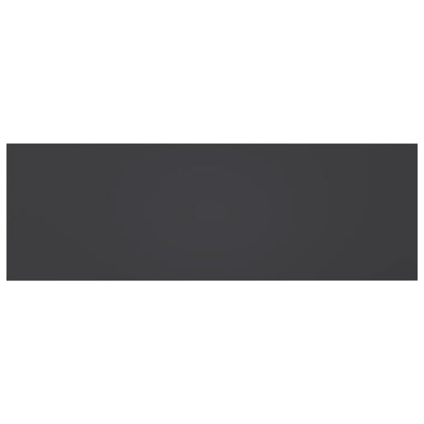 vidaXL plauktu dēļi, 4 gab., pelēki, 60x20x1,5 cm, skaidu plāksne