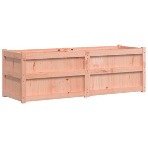 vidaXL dārza puķu kaste, 150x50x50 cm, Duglasa egles masīvkoks