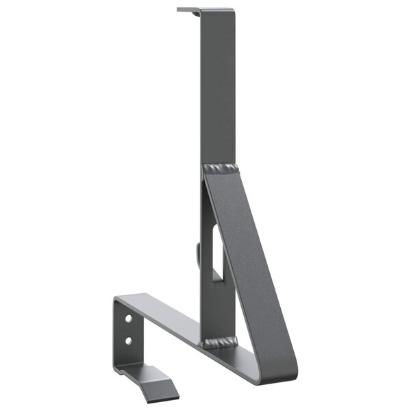 vidaXL Sniega Aizsardzības Atbalsts 2 pcs Antracīts 29,5 x 3 x 34,5 cm