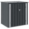 vidaXL Dārza uzglabā&scaron;anas kaste Melna 101,5 x 82 x 100 cm Tērauds