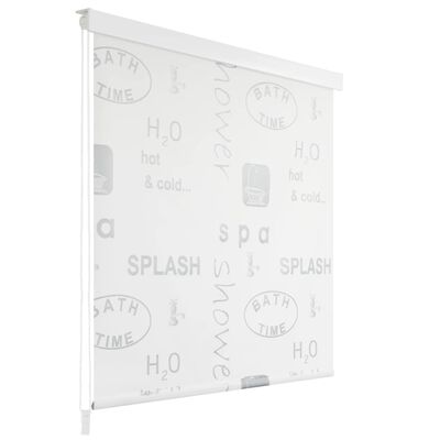 vidaXL rullo žalūzija dušai, 100x240 cm, Splash