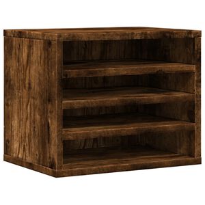 vidaXL rakstāmgalda organizators, ozolkoka krāsa, 36x26x29,5 cm, koks