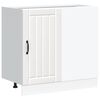 vidaXL virtuves apak&scaron;ējais skapis "Lucca" White Engineered Wood