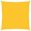 vidaXL saulessargs, 160 g/m&sup2;, dzeltens, 3,6x3,6 m, HDPE