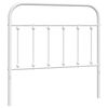 vidaXL rezerves galvgalis, balts, 100 cm