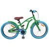 vidaXL Bērnu Velosipēds 22 Collas biedri no 7 līdz 12 gadiem Zaļa