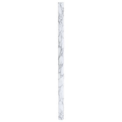 vidaXL mēbeļu līmplēve, pašlīmējoša, marmora balta, 90x500 cm, PVC