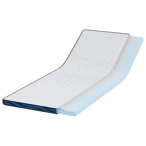 vidaXL Matracis Balts 80 x 200 cm Žakarda audums