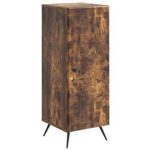 vidaXL Puse Kūpināts ozols 33 x 34,5 x 90 cm Inženierijas koks