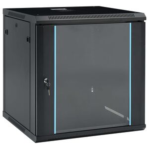 vidaXL 12U servera skapis, 19", IP20, 600x600x640 mm