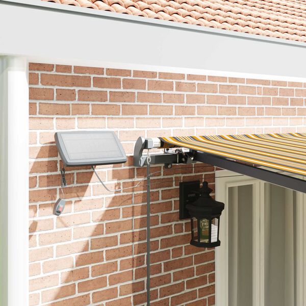 vidaXL Izvelkams jumtiņ&scaron; Daudzkrāsains 600 &times;300 cm audums