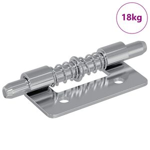 vidaXL Slēdzene 1800 pcs Sudraba 46 x 17 x 1,2 mm Tērauds