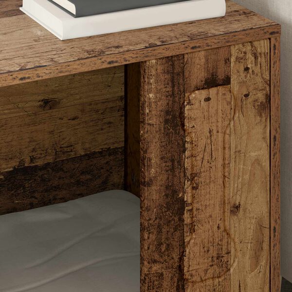 vidaXL Suņu māja Vecs koks 44 x 42 x 49 cm Inženierijas koks