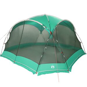 vidaXL Moskītu telts 434 x 434 x 230 cm Poliesters un stikla &scaron;ķiedra