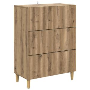 vidaXL Atvilktņu skapis 66 x 34,5 x 90 cm Inženierijas koks