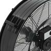 vidaXL industriāls ventilators, 77 cm, 187,7 W, melns