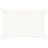 vidaXL saulessargs, 160 g/m&sup2;, balts, 3,5x5 m, HDPE