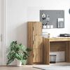 vidaXL Augstais skapītis Artisānā ozols 31.5 x 32 x 122.5 cm