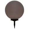 vidaXL āra solārā lampa LED, 50 cm, sfēriska, RGB