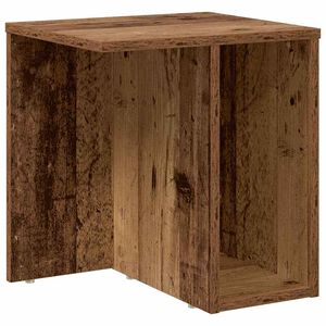 vidaXL Papildu galdiņ&scaron; Vecs koks 37 x 32 x 40 cm Inženierijas koks