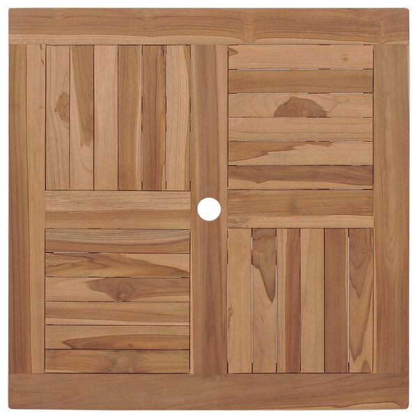 vidaXL Dārza ēdamgalds 3 pcs Brūna Cietā akācijas koks