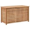 vidaXL veļas kaste, 77,5x37,5x46,5 cm, valriekstu masīvkoks