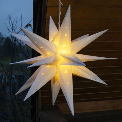 HI LED Ziemassvētku laterna, zvaigznes forma, 58 cm