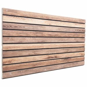 vidaXL Sienas paneļi 5 pcs Gai&scaron;i brūns 100 x 50 cm EPS putas