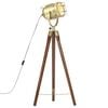 vidaXL grīdas lampa uz statīva, mango masīvkoks, 97 cm